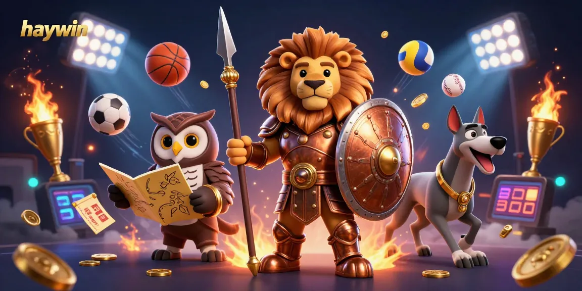 Experience thrilling action with haywin as you bet on dynamic sports games illustrated in 3D.
