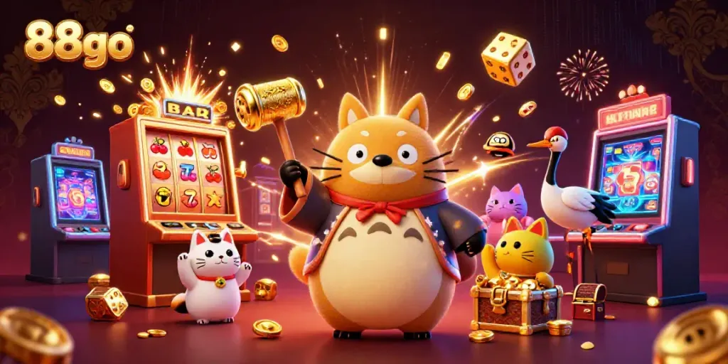 Enhance your gameplay with 88go's exciting casino experience and vibrant jackpot celebrations.