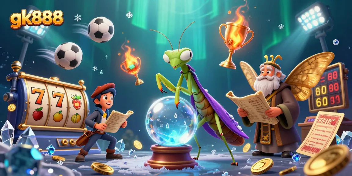 gk888 khám phá thế giới giải trí với huyền bí từ côn trùng và huyền thoại, đắm chìm trong sự hấp dẫn của trò chơi slot